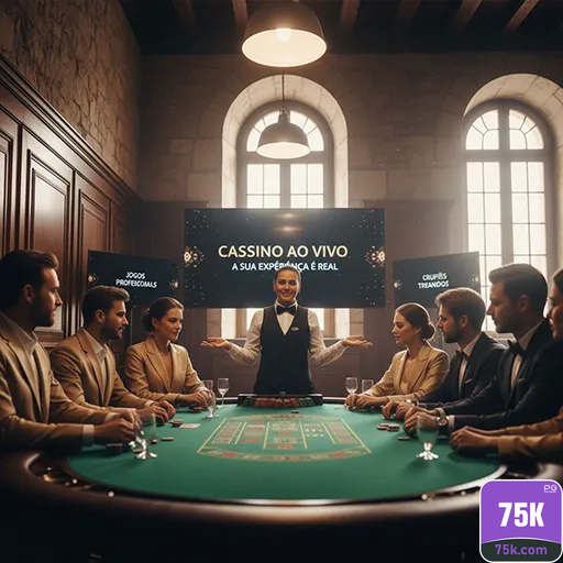 Cassino Ao Vivo no 75k.com: Emoção Autêntica em Todas as Jogadas